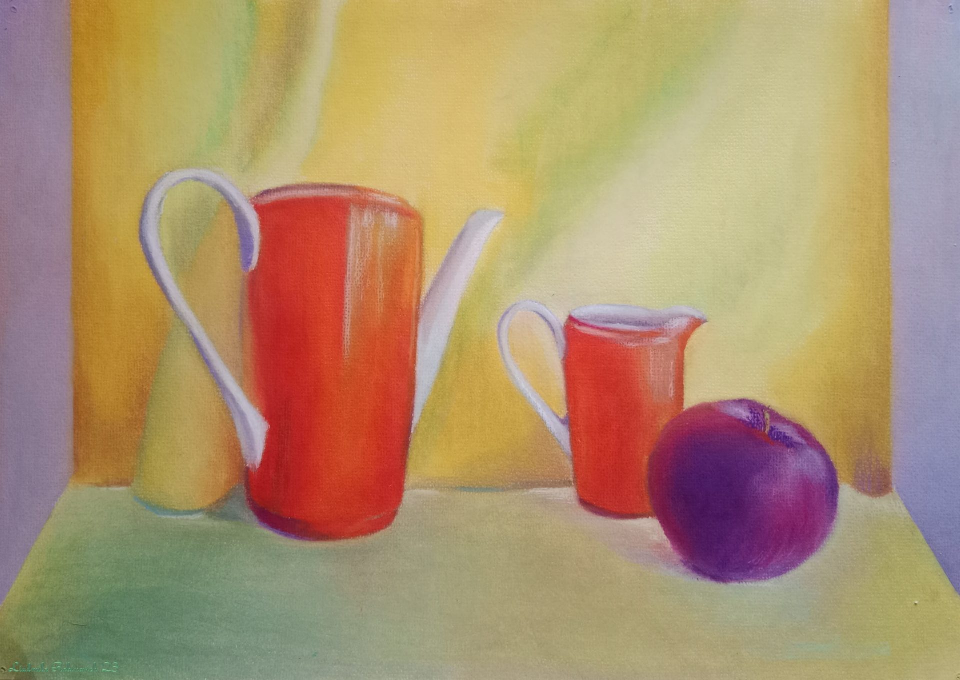 still life with coffee pot